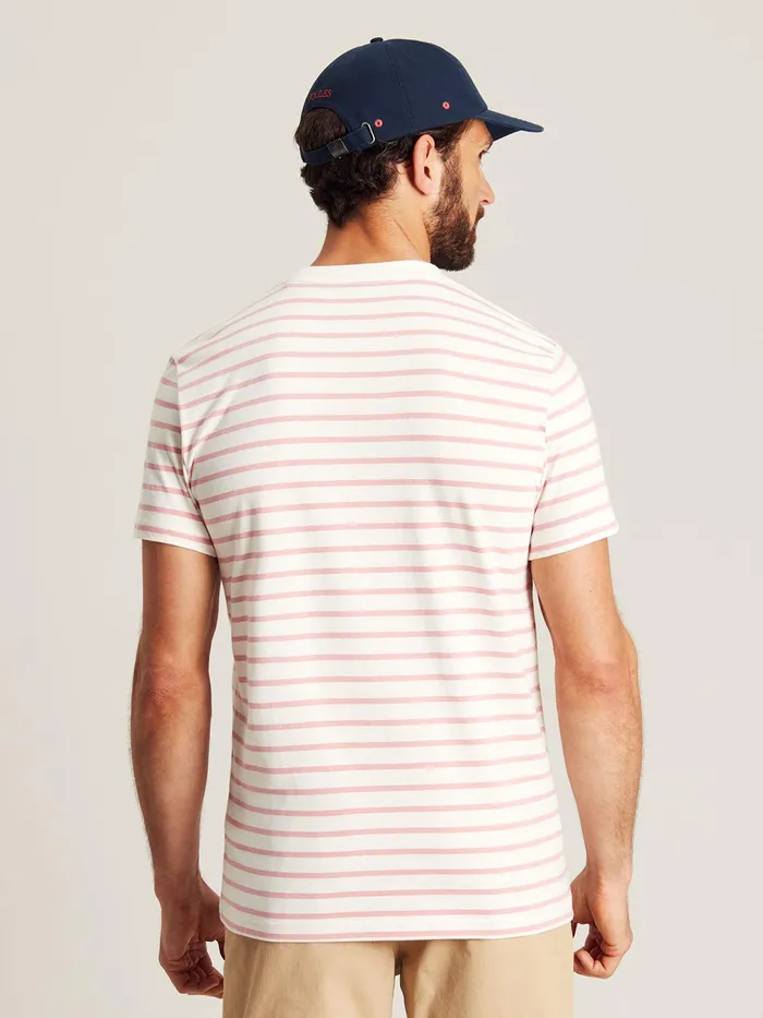 Joules Boathouse 8211 Pink TShirt Men Tops and Tshirts