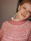 Joules Charlotte 8211 Pink Fair Isle Jumper Women Knitwear