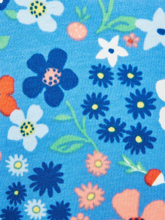 Joules Cosette 8211 Blue Reversible Jacket Girls Coats and Jackets