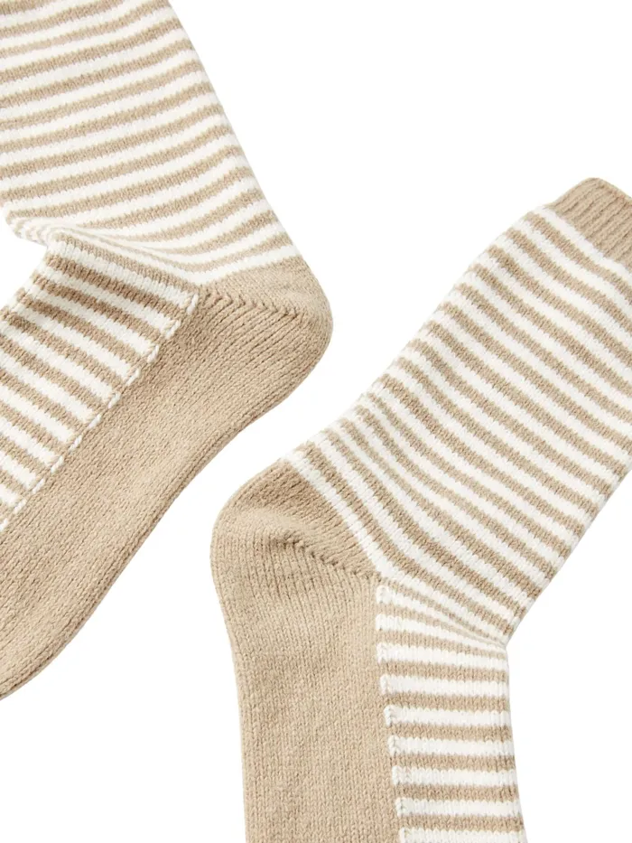 Joules Cosy 8211 Cream Soft Handle Bed Socks Women Socks and Tights