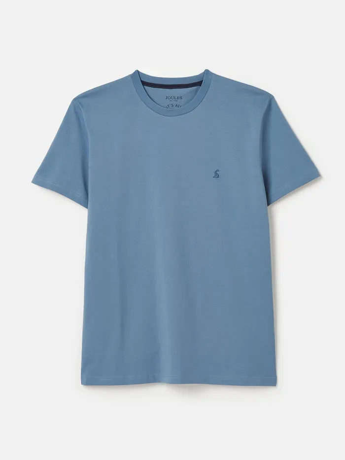 Joules Denton 8211 Blue Jersey TShirt Men Tops and Tshirts
