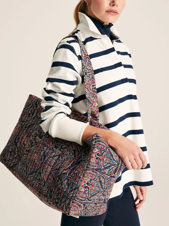 Joules Dolly 8211 Paisley Print Weekend Bag Women Handbags