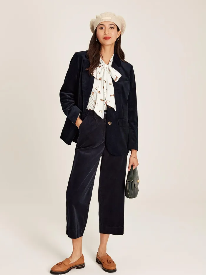 Joules Everly 8211 Equestrian White Tie Neck Blouse Women Shirts and Blouses
