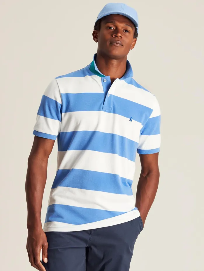 Joules Filbert 8211 Blue Polo Shirt Men Tops and Tshirts