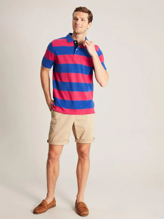 Joules Filbert 8211 Pink Polo Shirt Men Tops and Tshirts