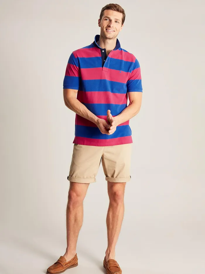 Joules Filbert 8211 Pink Polo Shirt Men Tops and Tshirts