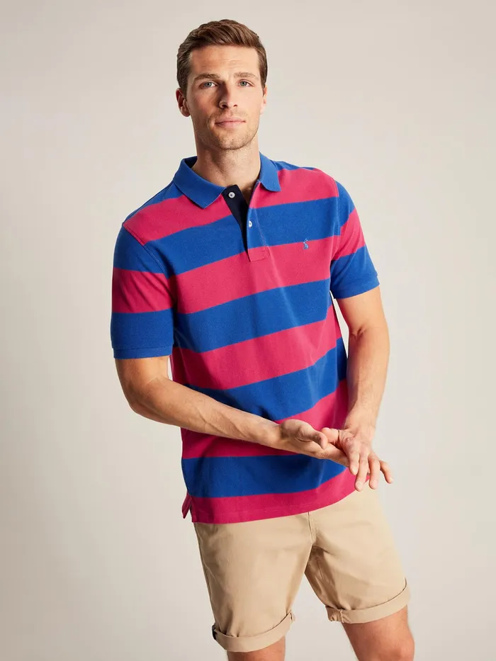 Joules Filbert 8211 Pink Polo Shirt Men Tops and Tshirts