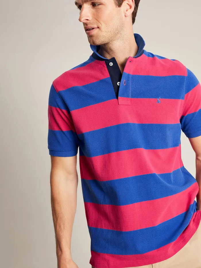 Joules Filbert 8211 Pink Polo Shirt Men Tops and Tshirts