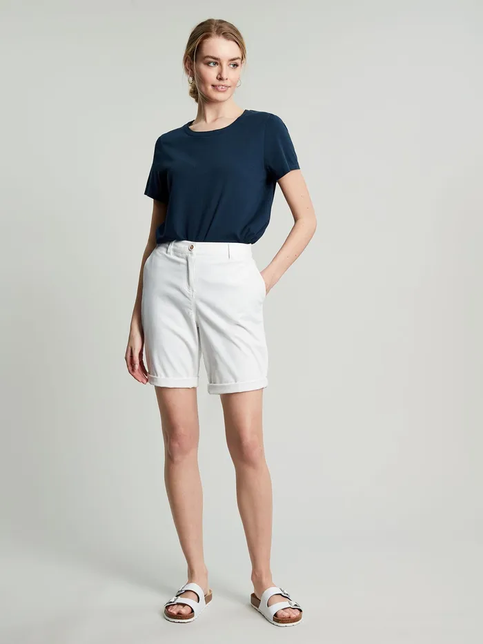 Joules Frankie 8211 Navy Blue Crew TShirt Women Tops
