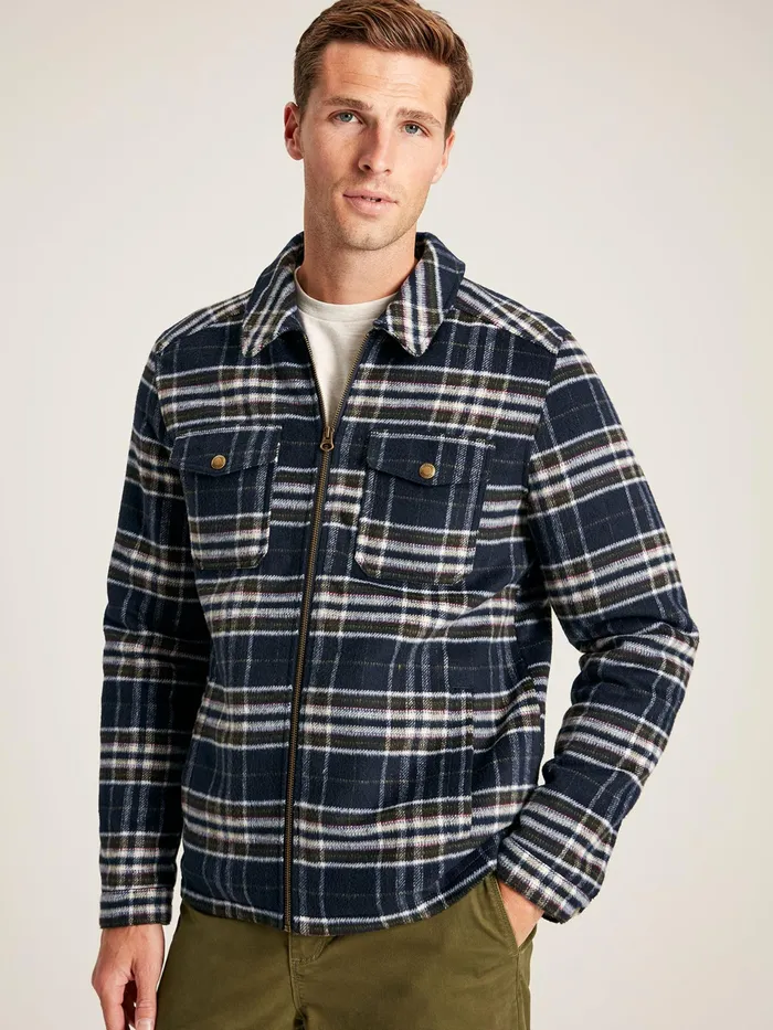 Joules Garswood 8211 Blue Coat Men Coats and Jackets