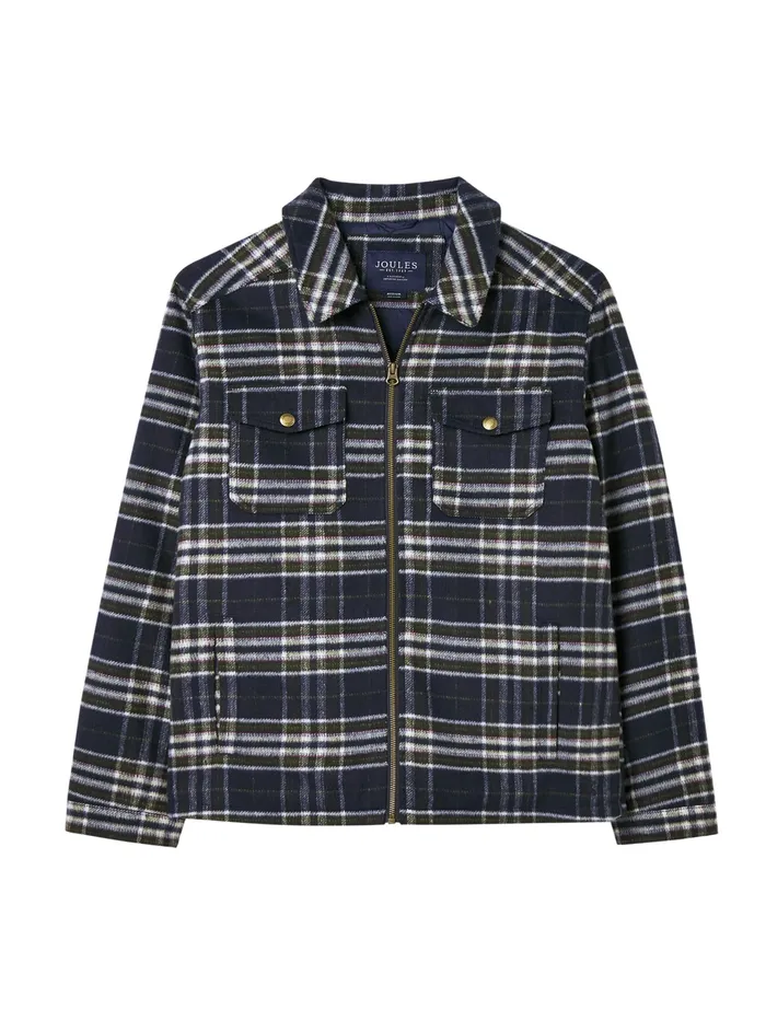 Joules Garswood 8211 Blue Coat Men Coats and Jackets