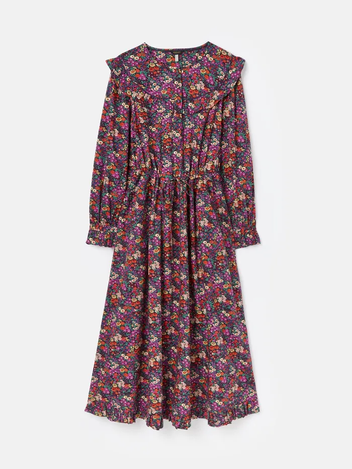 Joules Heidi 8211 Multi Frill Bib Dress Women Dresses