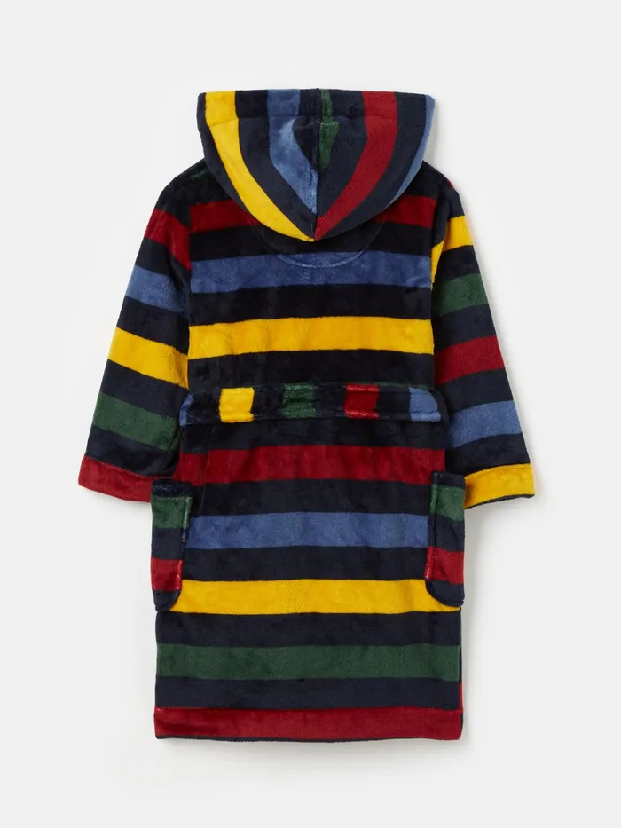 Joules Hogwarts House 8211 Navy Harry Potter Fleece Dressing Gown Boys Nightwear