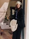 Joules Holton 8211 Dark Navy Corduroy Blazer Women Coats and Jackets