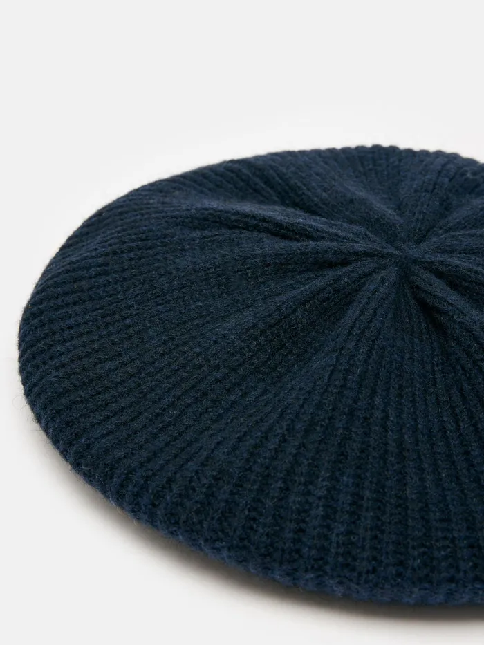 Joules Joelle 8211 Navy Knitted Beret Women Hats