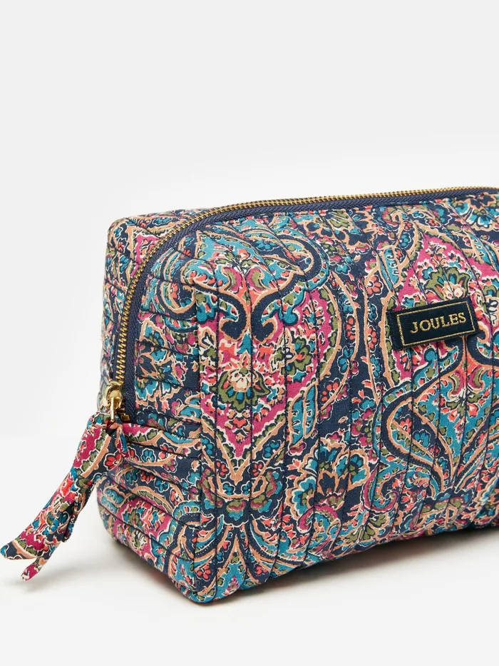 Joules Lillia 8211 Navy Wash Bag Women Handbags