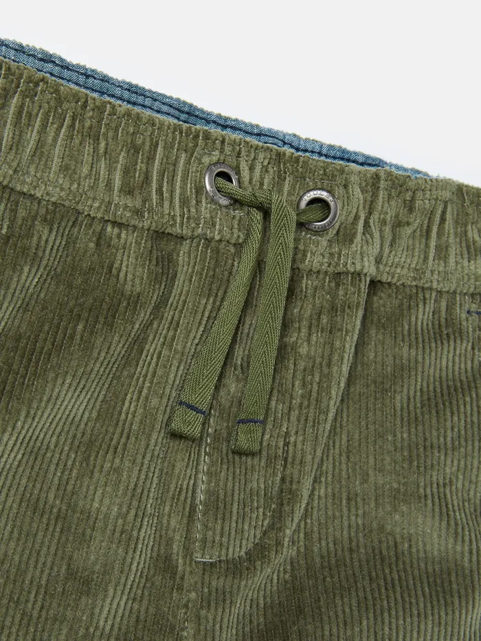 Joules Louis 8211 Khaki Green Cord Trousers Boys Trousers
