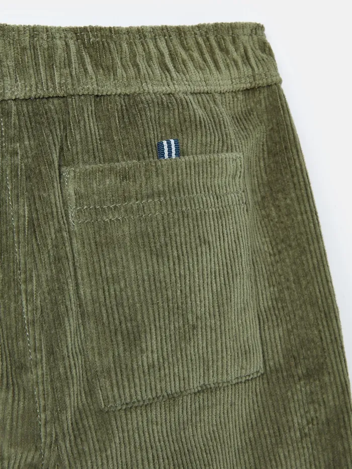 Joules Louis 8211 Khaki Green Cord Trousers Boys Trousers