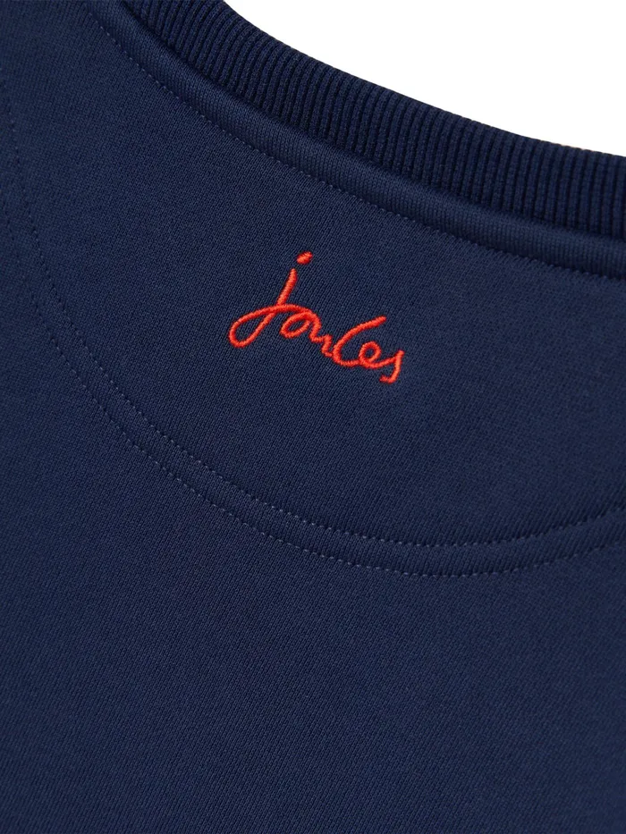Joules Mackenzie 8211 Blue Artwork Sweatshirt Girls Sweatshirts and Hoodies