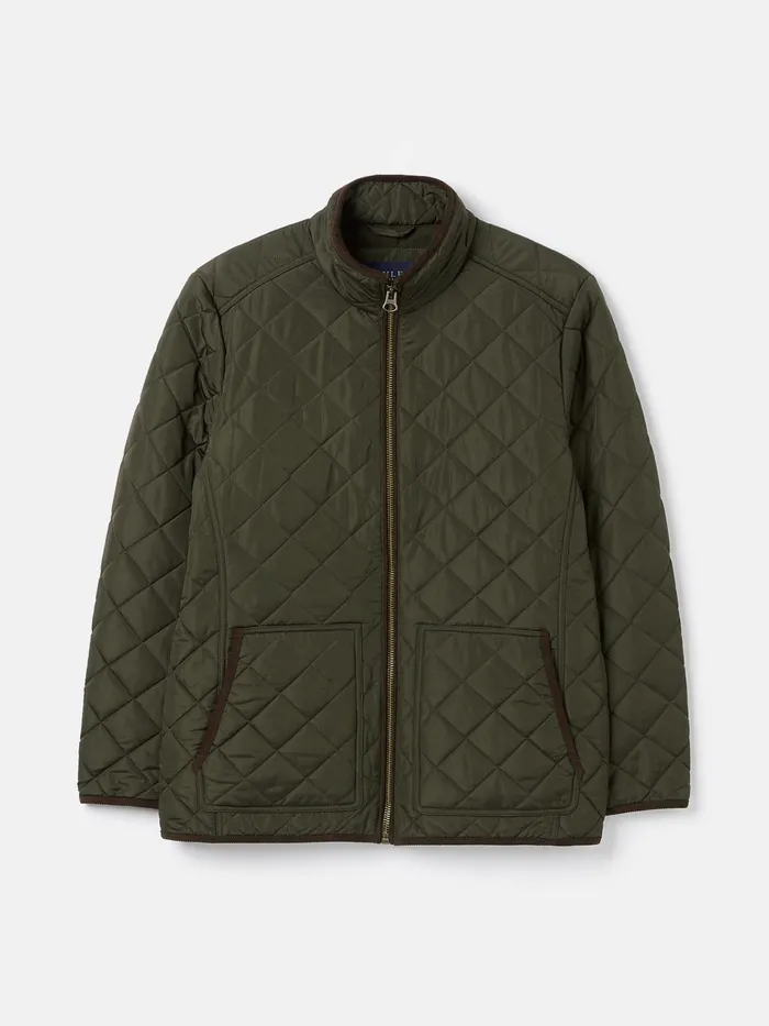 Joules Maynard 8211 Green Quilted Coat Men Coats and Jackets