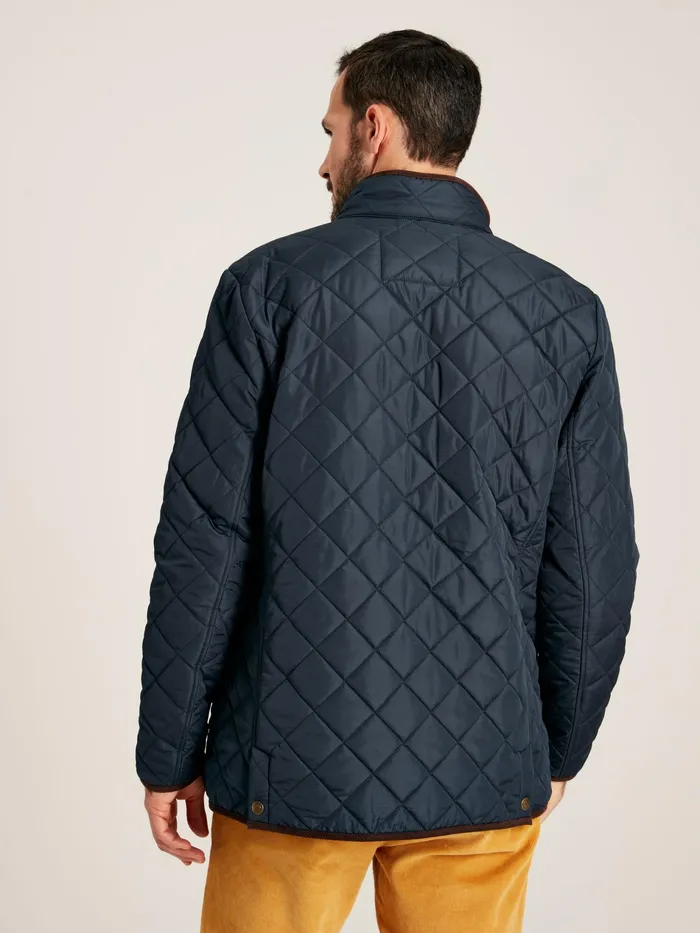 Joules Maynard 8211 Navy Quilted Coat Men Coats and Jackets