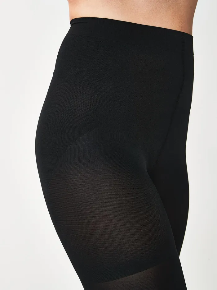 Joules Next Black 100 Denier Bum Tum And Thigh Shaping Tights Women Socks and Tights