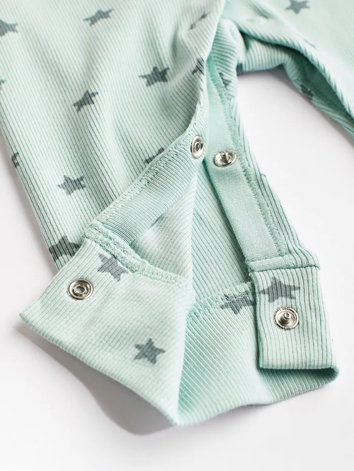 Joules Next Neutral Baby Star Sleepsuits 4 Pack Boys Nightwear