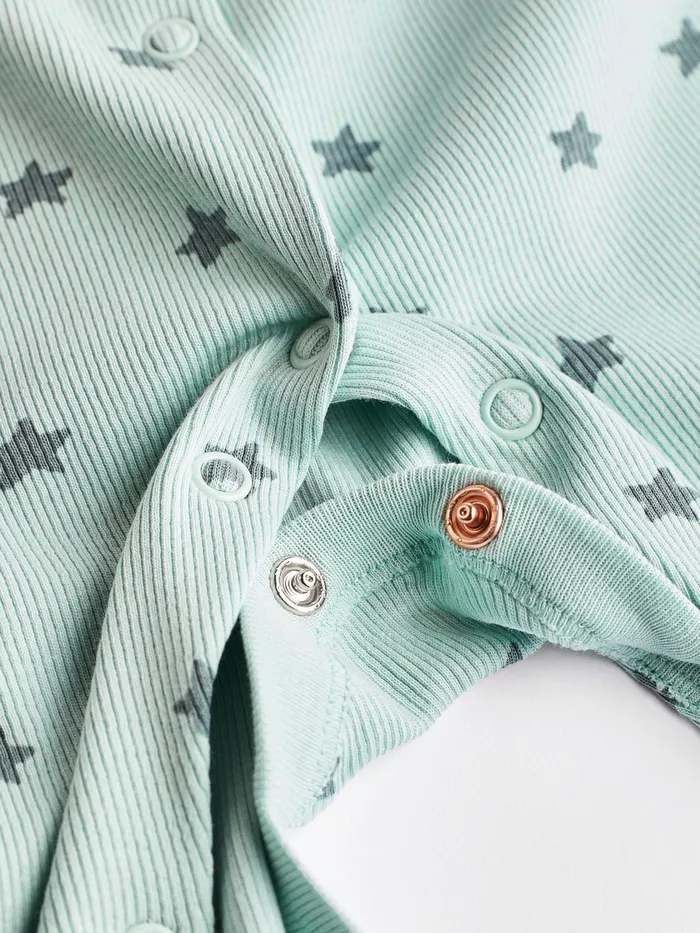 Joules Next Neutral Baby Star Sleepsuits 4 Pack Boys Nightwear
