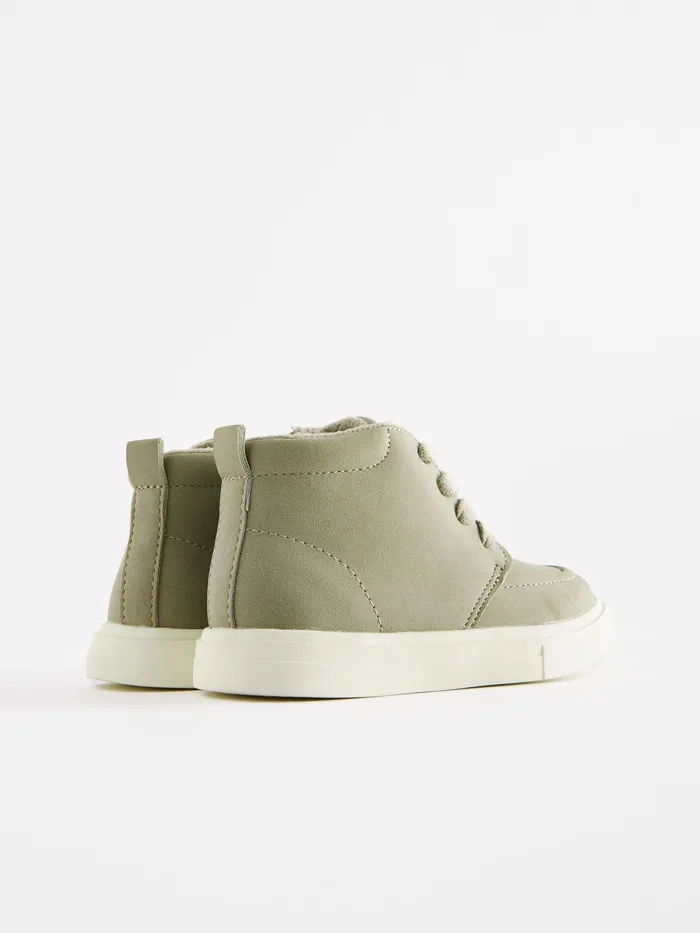 Joules Next Stone Natural Warm Lined Chukka Boots Boys Boots