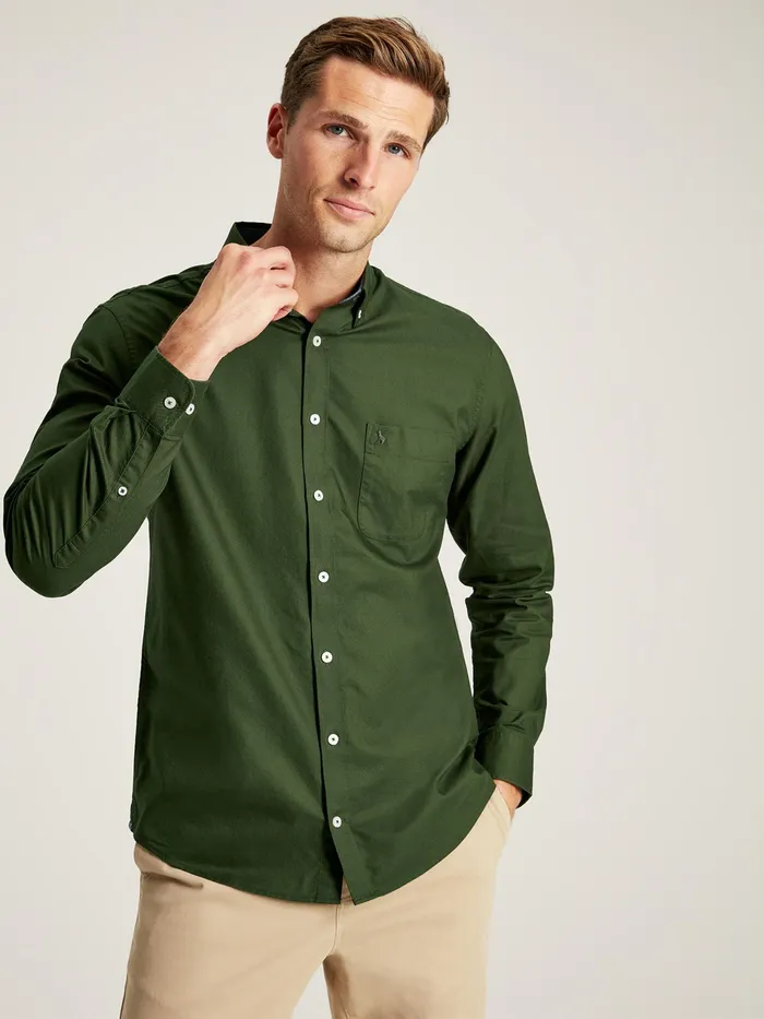 Joules Oxford 8211 Green Classic Fit Shirt Men Shirts