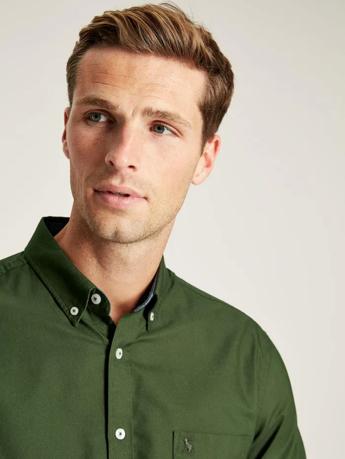 Joules Oxford 8211 Green Classic Fit Shirt Men Shirts