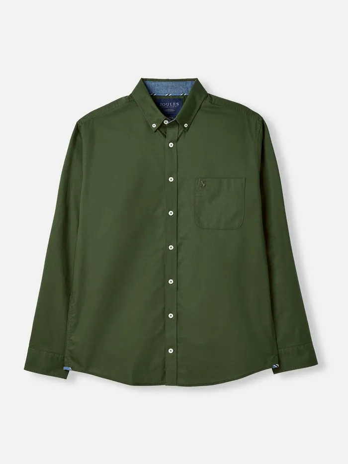 Joules Oxford 8211 Green Classic Fit Shirt Men Shirts