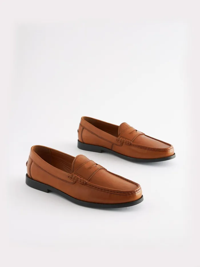 Joules Penny Loafer 8211 Tan Brown S Men Shoes
