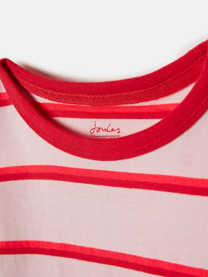 Joules Pink Long Sleeve TShirt Girls Tops and Tshirts