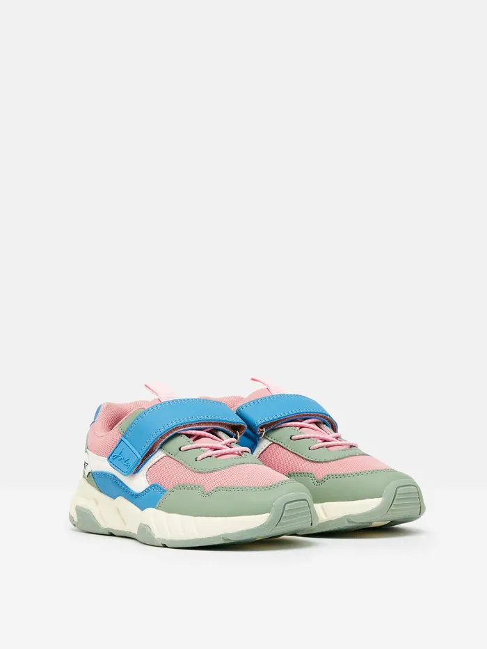 Joules Scout 8211 Green Trek Trainers Girls Trainers