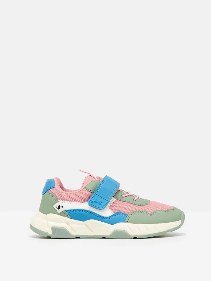 Joules Scout 8211 Green Trek Trainers Girls Trainers