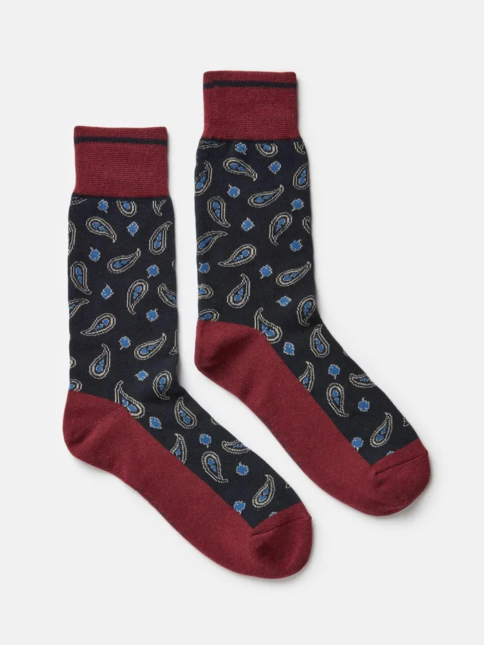 Joules Single Socks 8211 Navy Stripe Men Socks
