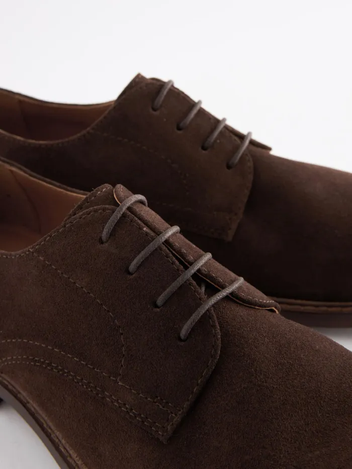 Joules Suede Derby 8211 Brown Men Shoes