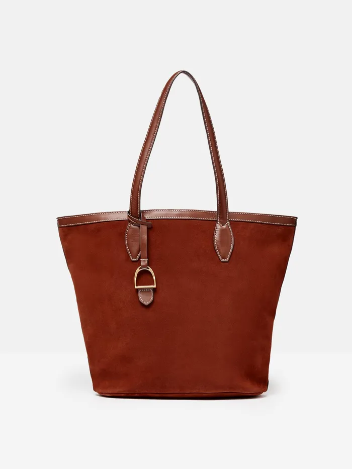 Joules Tan Brown Shopper Bag Women Handbags