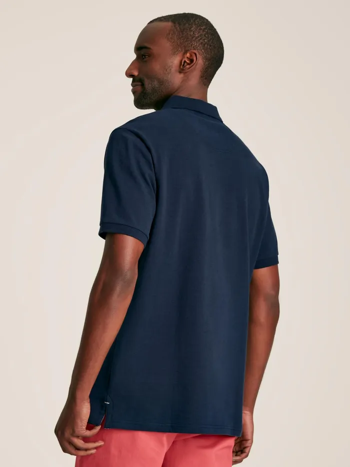 Joules Woody 8211 Navy Classic Fit Polo Shirt Men Tops and Tshirts