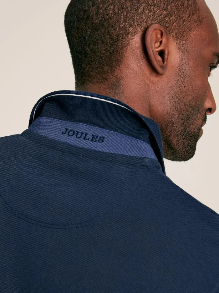 Joules Woody 8211 Navy Classic Fit Polo Shirt Men Tops and Tshirts