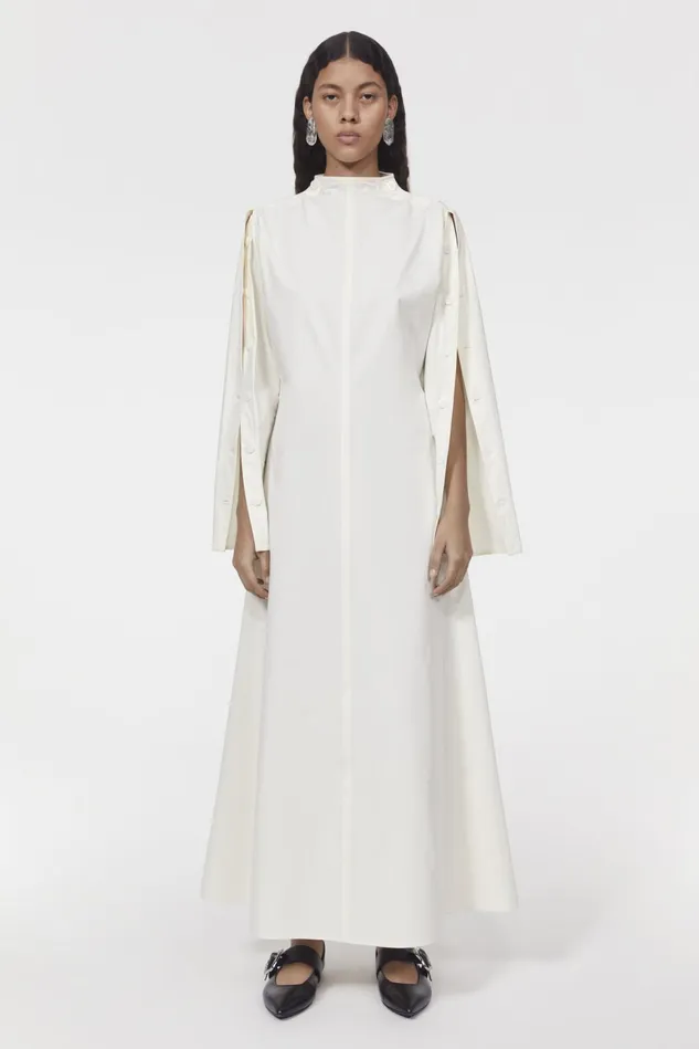 Kathr Cotton Dress Canvas Women Rodebjer Dresses and Caftans