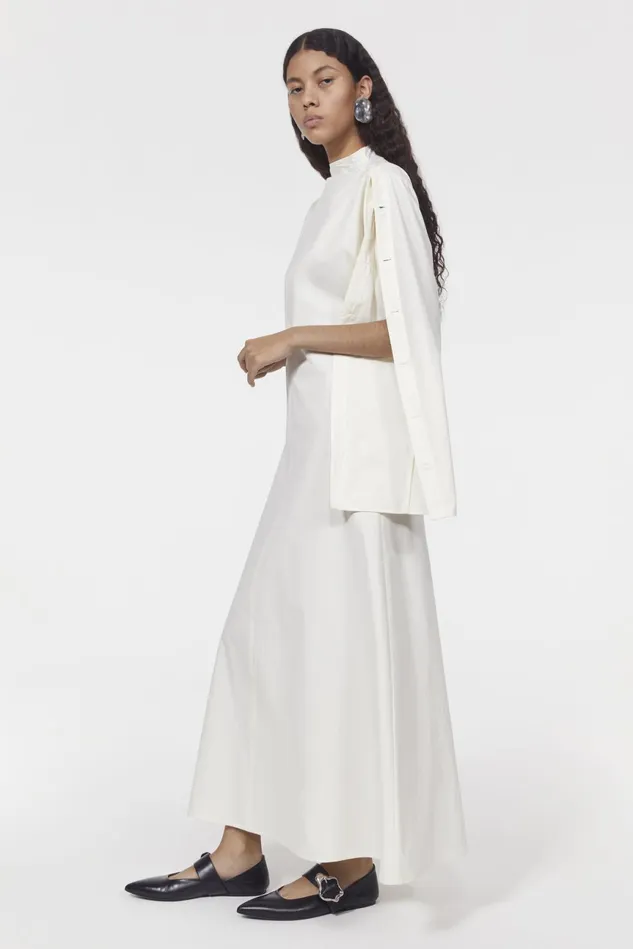 Kathr Cotton Dress Canvas Women Rodebjer Dresses and Caftans