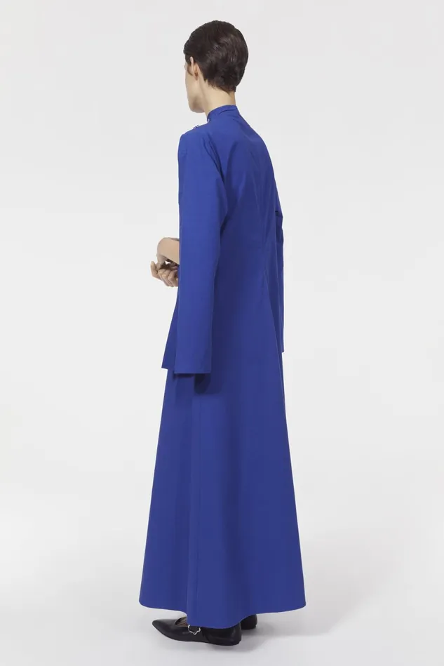Kathr Cotton Dress Workwear Blue Women Rodebjer Dresses and Caftans