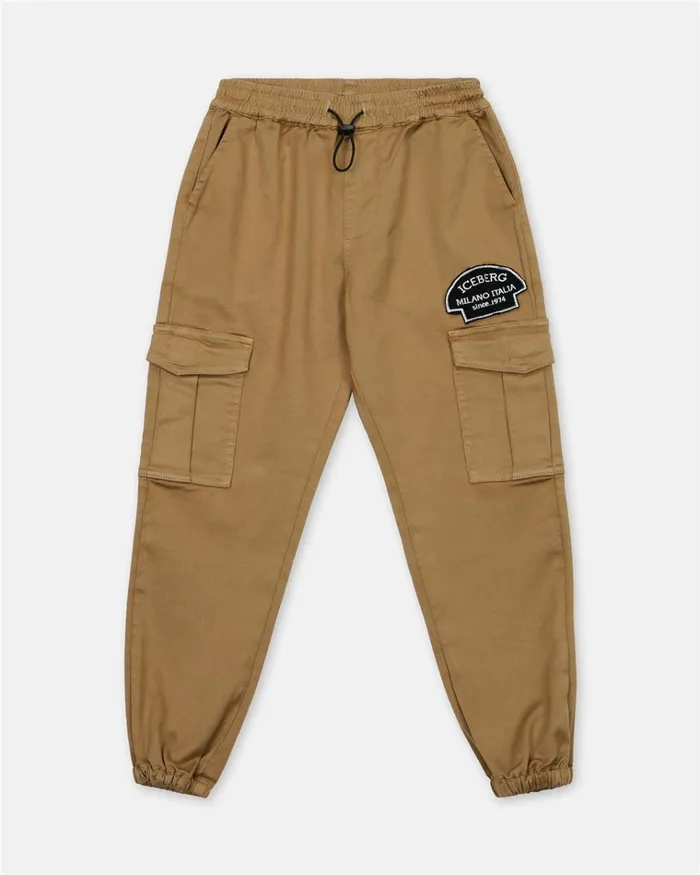 Kids BOY FW24 Iceberg Junior Collection Cargo Trousers