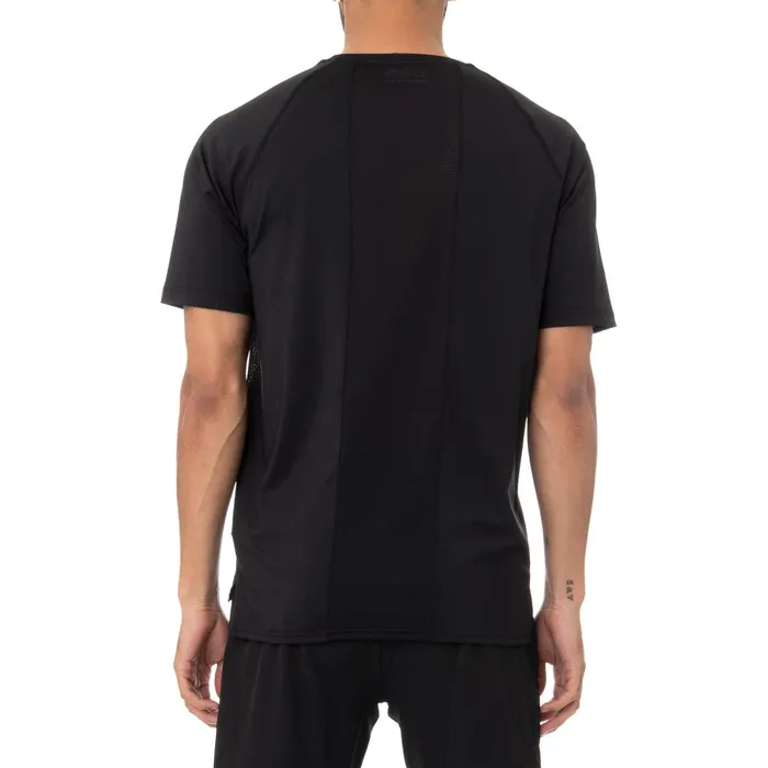 Kombat Bakro Active TShirt 8211 Black Black Kappa Mens TShirts Popular
