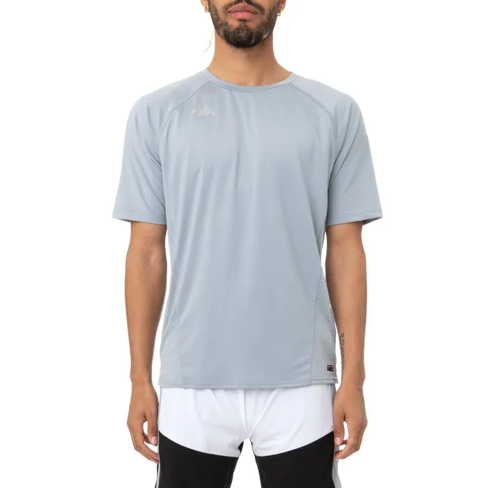 Kombat Bakro Active TShirt 8211 Grey Grey Kappa Mens Kombat