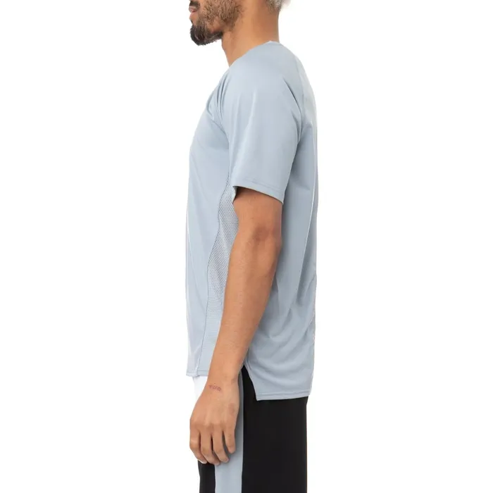 Kombat Bakro Active TShirt 8211 Grey Grey Kappa Mens Kombat