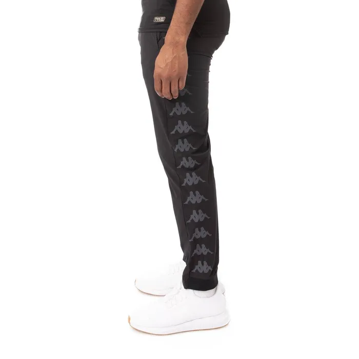 Kombat Bertu Active Pants 8211 Black Black Kappa Mens Track Suits Christmas Gift
