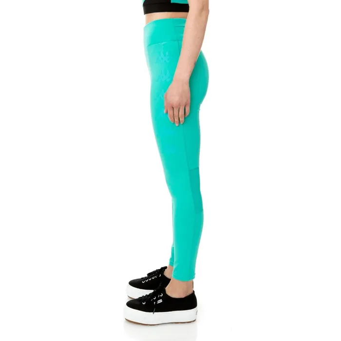 Kombat Bivy Active Leggings 8211 Green Green Kappa Womens Track Suits